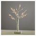 ACA Lighting zasněžený strom, bílá, 24 LED na baterie 3xAA teplá bílá IP20 45cm XTREWWW452A