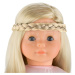 Čelenka Braid Headbands Ma Corolle blond pro 36cm panenku od 4 let