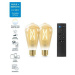 WiZ SET 2x LED žárovka E27 ST64 Filmant amber 6,7W (50W) 640lm 2000-5000K IP20, stmívatelné +ovl