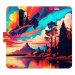 iSaprio flip pouzdro Colorful Mountains 02 pro Xiaomi Redmi Note 8 Pro