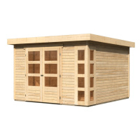 Dřevěný domek KARIBU KERKO 6 (82930) natur LG2995