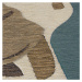 Flair Rugs koberce Kusový koberec Dauntless Eric Giraffe Blue – na ven i na doma - 160x160 (prům