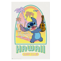 Plakát Stitch - Hawaii Club Surf (205)