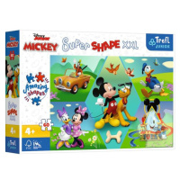 TREFL Super Shape XXL Mickey Mouse: Zábava 60 dílků