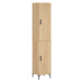 vidaXL Skříň highboard dub sonoma 34,5 x 34 x 180 cm kompozitní dřevo