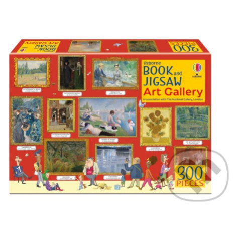Book and Jigsaw Art Gallery - Fred Blunt (ilustrátor), Rosie Dickins - puzzle z kategorie 60 – 3