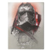 Obraz na plátně Star Wars The Last Jedi - Captain Phasma Brushstroke, - 60x80 cm