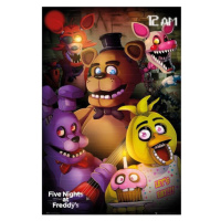Plakát Five Nights At Freddys - Group (6)