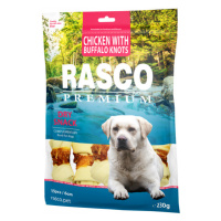 Pochoutka Rasco Premium uzly bůvolí obalené kuřecím masem 230g