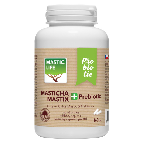 MASTICLIFE Masticha s prebiotiky 160 kapslí