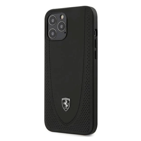 Kryt Ferrari FEOGOHCP12LBK iPhone 12 Pro Max 6,7" black hardcase Off Track Perforated (FEOGOHCP1 G3FERRARI