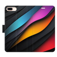 iSaprio Flip pouzdro Color Waves pro iPhone 7 Plus