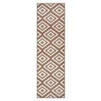 Hanse Home Collection koberce Běhoun Basic 105469 Taupe - 80x200 cm