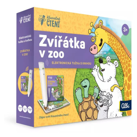 ALBI Albi tužka 2.0 a kniha zvířátka v zoo