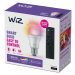 WiZ SET 1x LED žárovka E27 A60 8W (60W) 806lm 2200-6500K RGB IP20, stmívatelná + ovladač