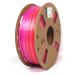 GEMBIRD 3DP-PLA-SK-01-RP, 3D filament, PLA, 1,75mm, 1000g, silk rainbow, červená/fialová