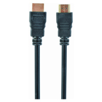 Kabel CABLEXPERT CC-HDMI4-15M HDMI-HDMI 15m, 1.4, M/M stíněný, zlacené kontakty, černý, PREMIUM 