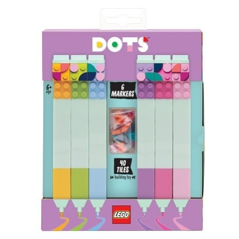 LEGO® DOTS Fixy, mix barev - 6 Ks