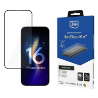 Ochranné sklo 3MK HardGlass Max iPhone 16 Pro Max black, Folia Fullscreen ()