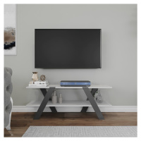 Kalune Design TV stolek APRIL 120 cm bílý/šedý