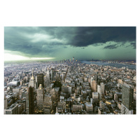 Fotografie New-York under storm, Pagniez, 40 × 26.7 cm