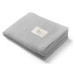 BabyOno BO479/04 Bambusová pletená deka, šedá