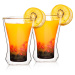 4Home Termo sklenice Long drink Hot&Cool 280 ml, 2 ks