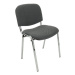 Konferenční židle ISO CHROM C73 - světle šedá