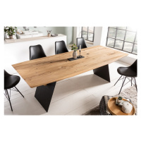 LuxD Designový jídelní stůl Galeno II 200 cm divoký dub
