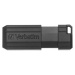 VERBATIM Flash Disk 8GB Store 'n' Go PinStripe, černý Černá