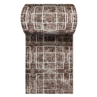 Běhoun koberec Panamero 09 hnědý v šíři 150 cm