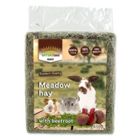 Seno NATURE LAND Meadow Hay s červenou řepou 0,65 kg