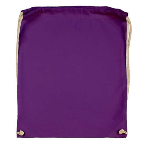 Bavlněný batoh k domalování - barva fialová PRIMO
