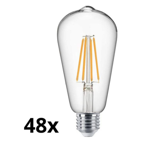 SADA 48x LED Žárovka VINTAGE ST64 E27/7W/230V 2700K Donoci