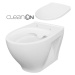 CERSANIT SET ZÁVĚSNÁ WC MÍSA MODUO CLEANON + WC SEDÁTKO K701-262