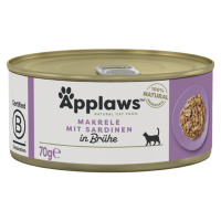 Applaws Cat makrela a sardinky 24 × 70 g