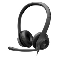 Logitech USB Headset H390 černý