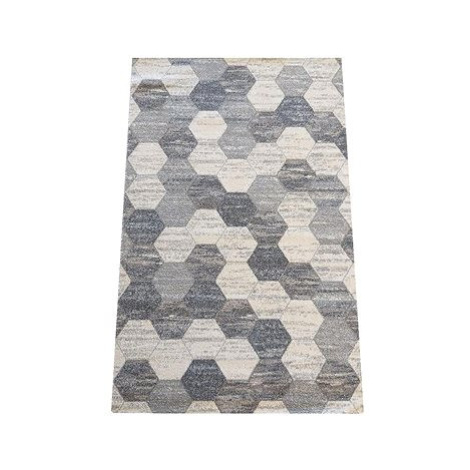 Kusový koberec Vista 02 160 × 220 cm šedý