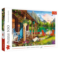 TREFL - Puzzle 500 - Chata v horách