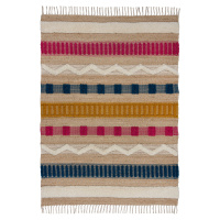 Flair Rugs koberce Kusový koberec Jubilant Medina Jute Natural/Multi Rozměry koberců: 120x170