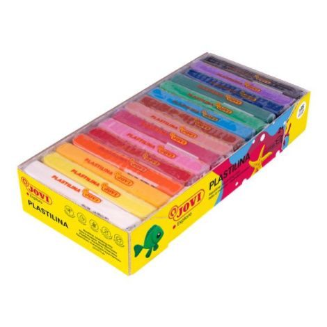 Plastelína Jovi - 15 × 150 g, 15 barev
