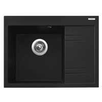 Sinks RIM 650 L Metalblack levý