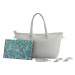 KINDERKRAFT SELECT Taška přebalovací Treasurebag Light Grey Nature Vibes, Premium