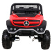 Mamido Dětské elektrické auto Buggy 4x4 Mercedes-Benz Unimog červené