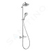 Hansgrohe 27115000 - Sprchový set Showerpipe 240 s termostatem, 3 proudy, chrom