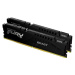 Kingston Fury Beast 16GB 6000MHz CL40 DDR5 DIMM (2x8) Black kf560c40bbk2-16 Černá