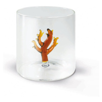 Sklenice z borosilikátového skla s dekorací korálu - WD Lifestyle