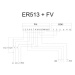 Elektroměrový rozvaděč pro fotovoltaiku DCK ER513/NVP7P/FV šedý pro PRE