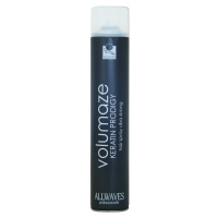 Allwaves Volume Keratin Prodigy Hairspray Ultra Strong - objemový lak na vlasy s keratinem, 750 