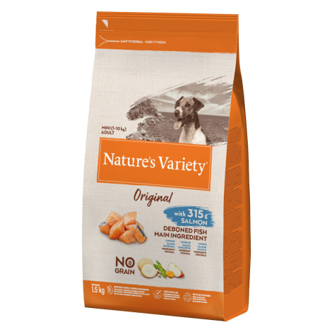 Nature's Variety Original No Grain Mini Adult losos - 1,5 kg Nature’s Variety